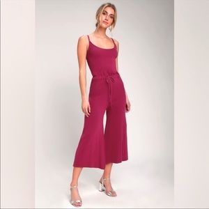 Lulus Pink Jumpsuit